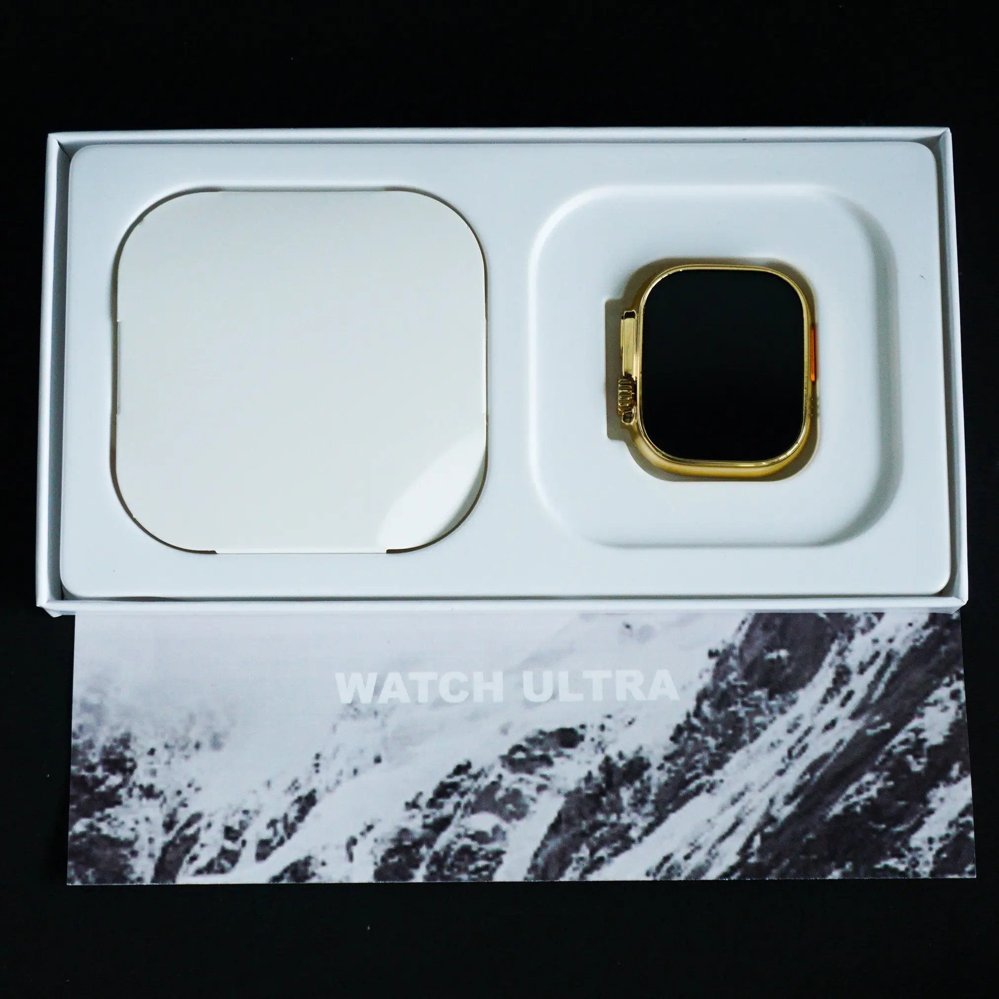 UniWatch 8 Ultra 24K Gold Edition - On/Off Apple Logo(6 Months Warranty) - Unipod